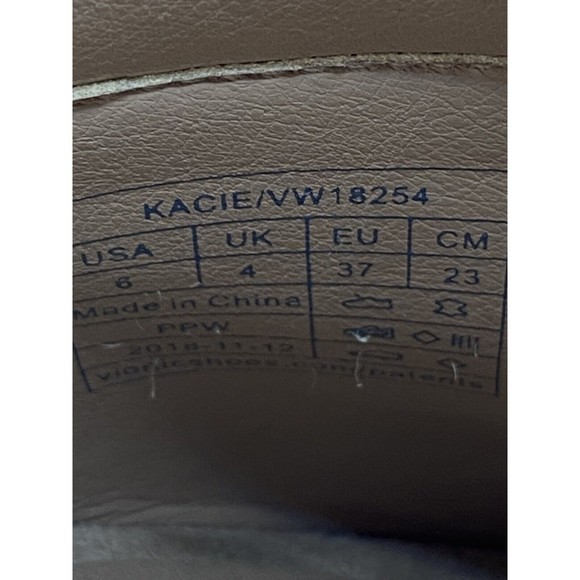 Vionic Womens Kacie Slip On Mules Clogs Sz 6 Red Suede Leather Wood Heel EUC - Picture 8 of 8